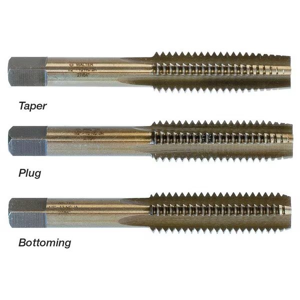 12-24Nc Plug Sst+ Hss Hand Taps Pk 3, Walter Surface Technologies, Mfr#: 03A122